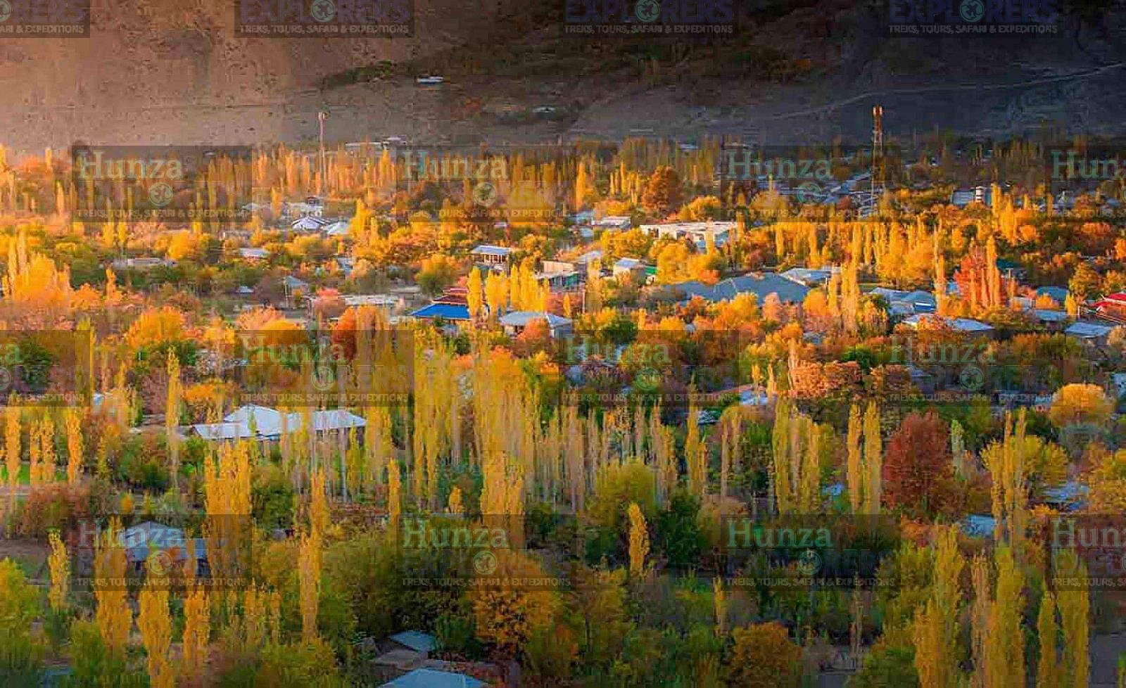 Hunza Autumn Tour