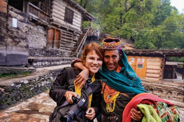 foreign tourist at kalash valley hunzaexplorers pakistan 6
